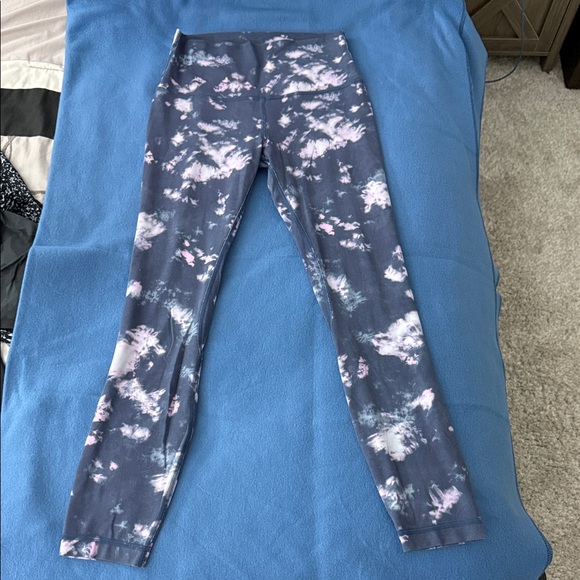 lululemon athletica Pants - Lululemon Athletica Multicolor Tie-Dye Leggings